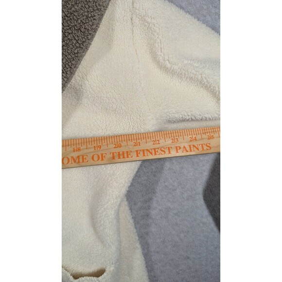 Koolabura Ugg Women Jacket Medium‎ Sherpa Fleece Shawl Collar Open Front Warm - Picture 8 of 10